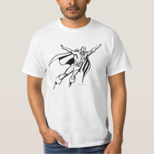 T-shirt Martian Manhunter Sort 3