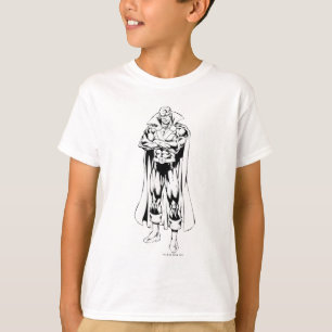 T-shirt Martian Manhunter, un plan d'ensemble