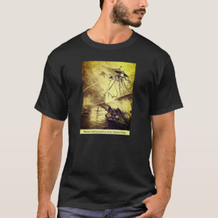 T-shirt Martiens déchargeant des rayons de chaleur