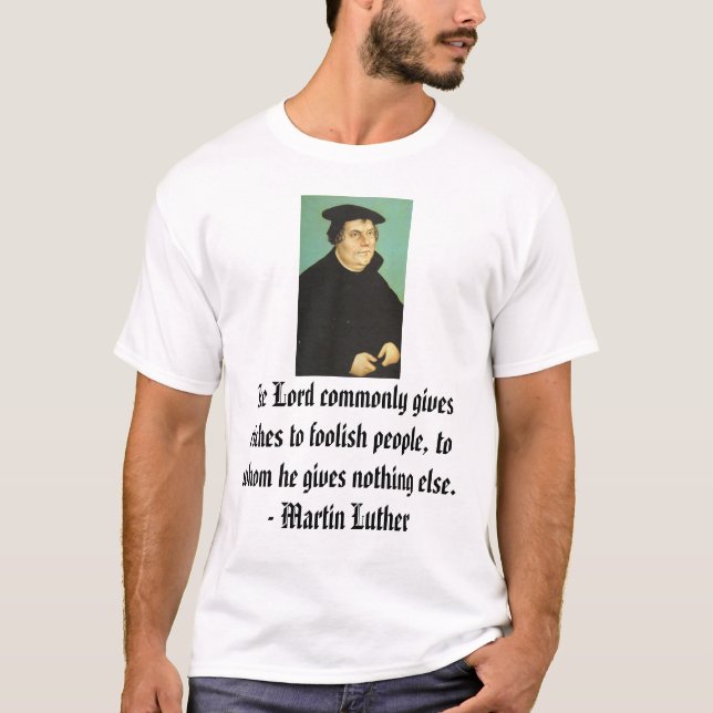 T-shirt Martin Luther (Devant)