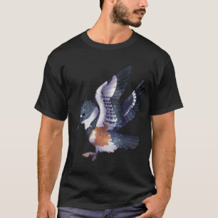 T-shirt Martin-pêcheur à ceinture Cozy