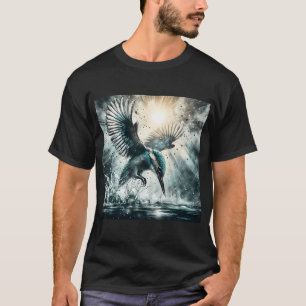 T-shirt Martin-pêcheur, Art Généré par l'Ia