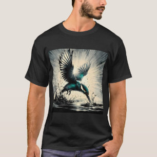 T-shirt Martin-pêcheur, Art Généré par l'Ia