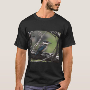 T-shirt Martin-pêcheur sur une branche