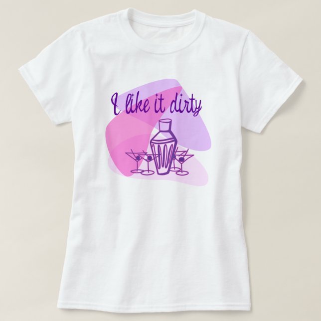 T-shirt Martini sale (Design devant)