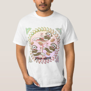 T-shirt Martini Singe Chaussette