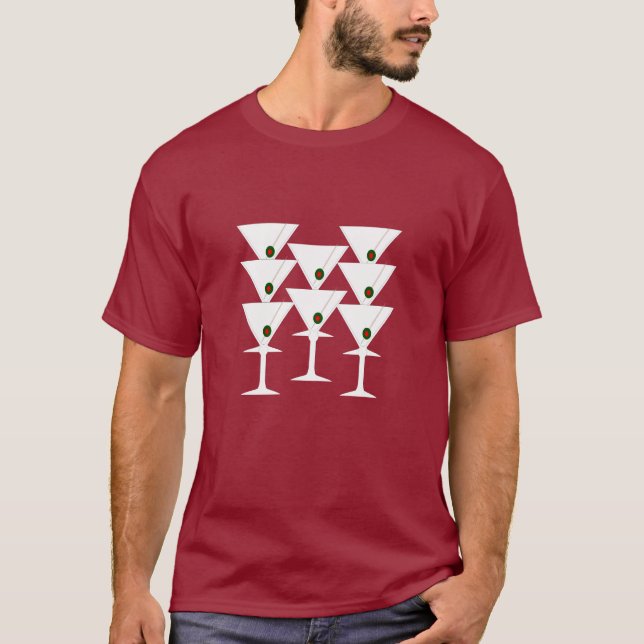 T-shirt Martinis Shirt (Devant)