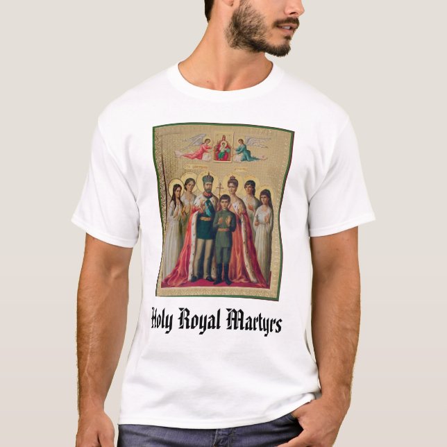 T-shirt Martyres royaux saints (Devant)