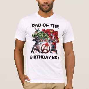 T-shirt Marvel Avengers - Papa du garçon fêté