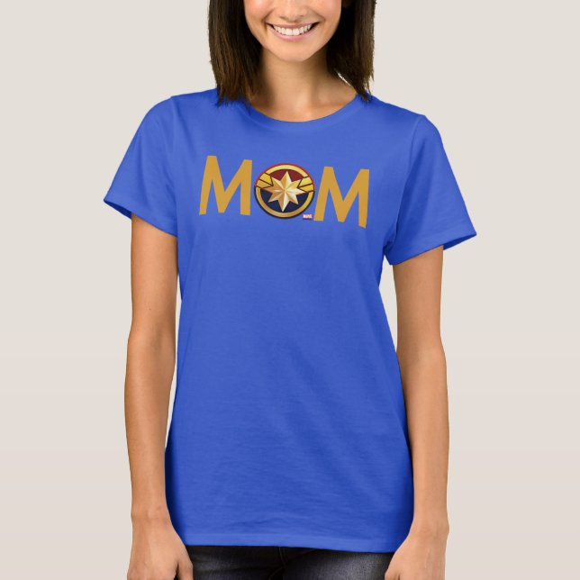 T-shirt Marvel Captain Maman (Devant)
