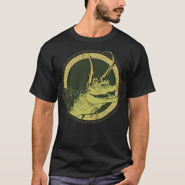 T-shirt Marvel Loki Alligator Loki Variant Identified (Devant)