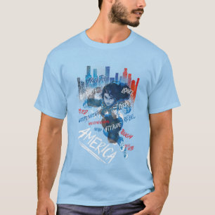 T-shirt Marvel Rising Secret Warriors Miss America Chavez