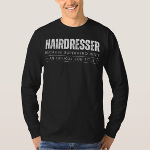 T-shirt Marvel Stylistique rit : Coiffeur - Parce que Sup