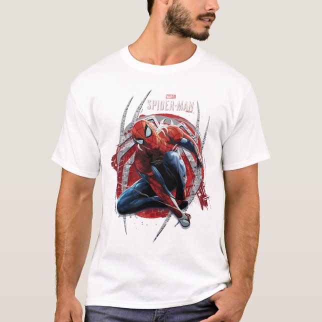 T-shirt Marvel's Spider-Man | Graphisme d'art de rue de We (Devant)