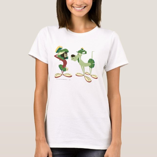T-shirt MARVIN LE MARTIAN™ et K-9 2 (Devant)