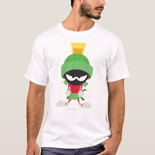 T-shirt MARVIN LE MARTIAN™ Prêt à l'attaque (Devant)