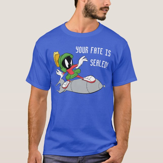 T-shirt MARVIN MARTIAN™ Riding Rocket (Devant)