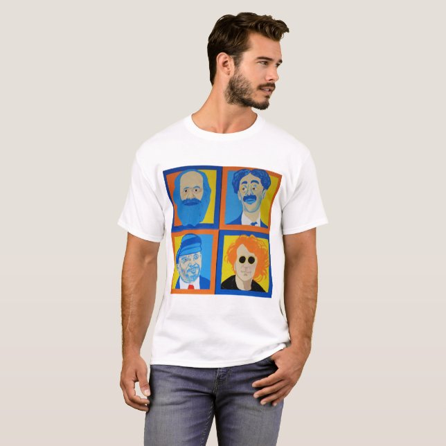 T-shirt Marxisme-Lennonism (Devant entier)