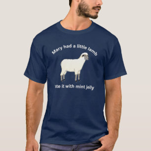 T-shirt Mary a eu un agneau