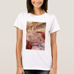 T-shirt Mary Cassatt - Femme au collier de perles dans une
