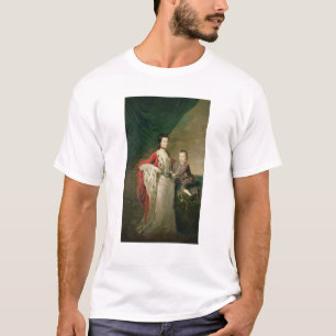 T-shirt Mary, comtesse de Shaftsbury et son fils
