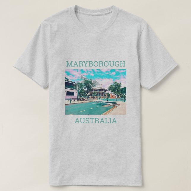 T-shirt Maryborough Pays du Queensland Australie Voyage (Design devant)