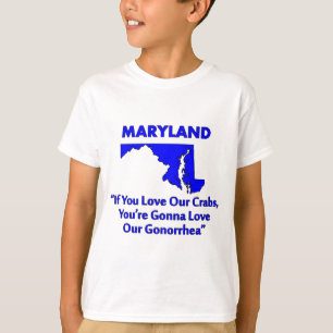 T-shirt Maryland - Si vous aimez nos crabes...
