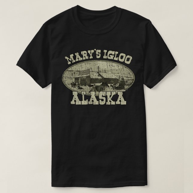 T-shirt Marys Igloo Alaska 1900 (Design devant)