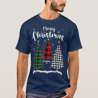 T-shirt Mas amoureux des animaux des sapins de Noël de Buf