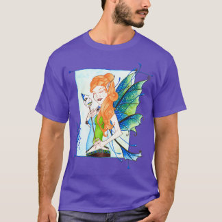 T-shirt Mascarade de fée aquarelle