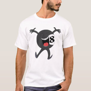 T-shirt Mascotte Boule 8 qui rit