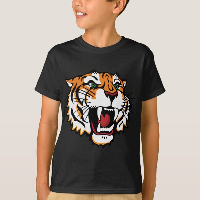 T-shirt Mascotte du Bengale (couleur) (Devant)
