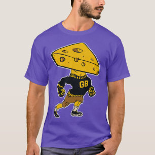 T-shirt Mascotte Green Bay Cheese Man