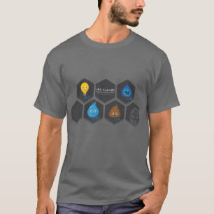 T-shirt Mascotte peigne