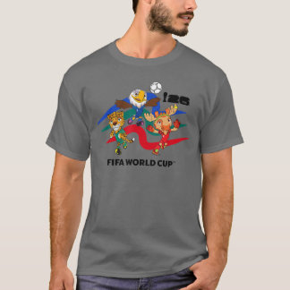 T-shirt Mascottes du pays hôte de la Coupe du monde FIFA 2