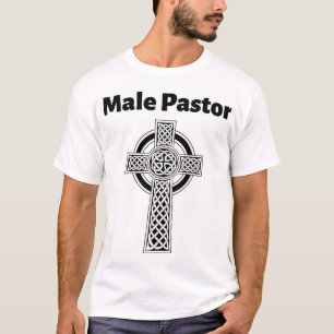 T-shirt masculin de pasteur