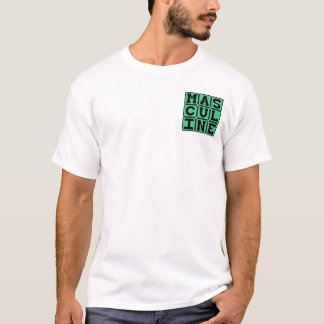 T-shirt Masculin, Virilité masculine