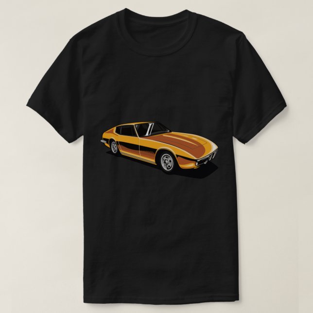T-shirt Maserati Ghibli 1970 (Design devant)