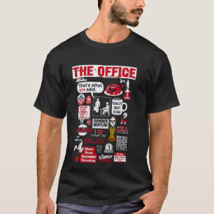 T-shirt Mash de devis de bureau Vintage amusant