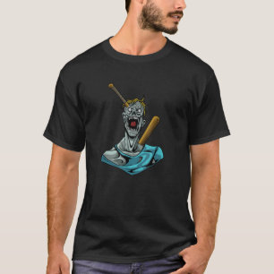 T-shirt Masher Vieux Viande Halloween Zombies Vivant Zomb 