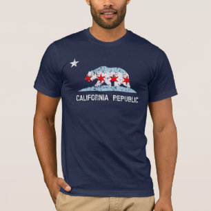 T-shirt Mashup du drapeau de transplantation de la Républi
