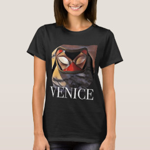 T-shirt Mask vénitien Venise Italie Vacances pour enfants