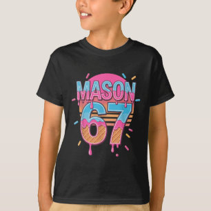 T-shirt Mason 67 Mème Crème Glacée Bysebyll Drip