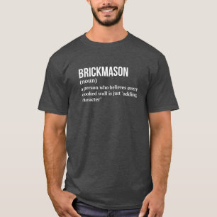 T-shirt Mason de construction - Drôle Sens Tee