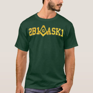 T-shirt Masonic 2B1ASK1 Carré Et Compass Freemason