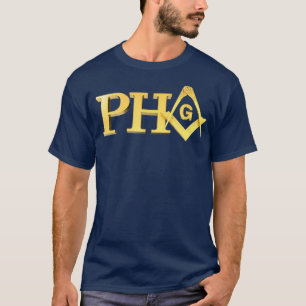 T-shirt Masonic PHA Prince Hall Affiliation Square