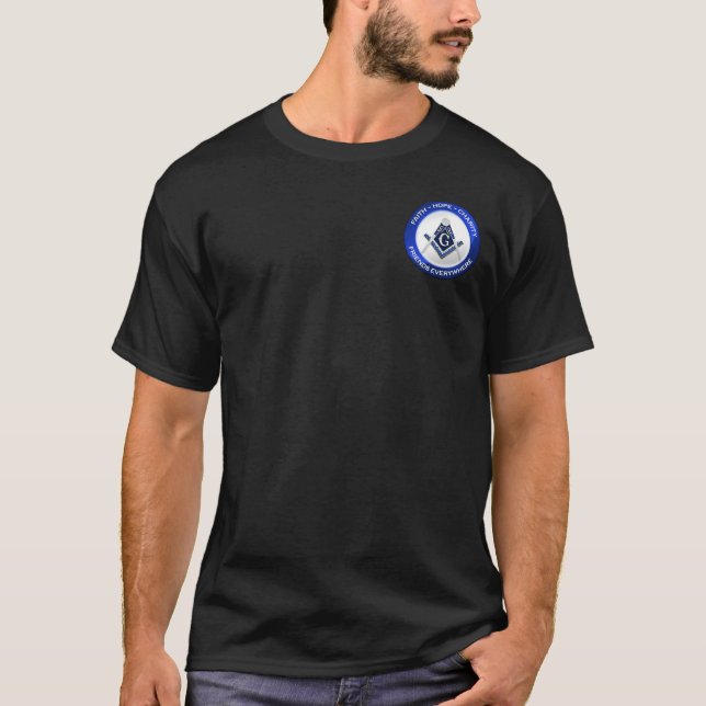 T-shirt Masonic Tee Shirt - Men (Devant)