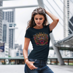 T-shirt Masque Bali traditionnel