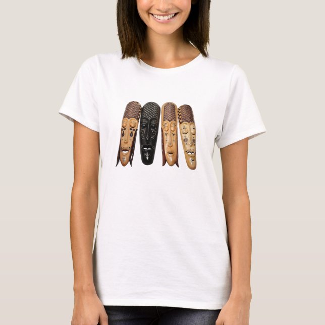 T-shirt Masque Bois (Devant)