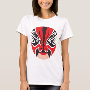 T-shirt Masque chinois d'opéra de la collection de